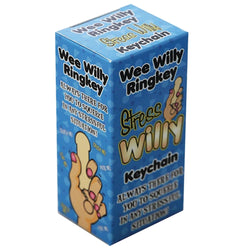 Image of Wee Willy Ringkey - Stress Willy Keychain