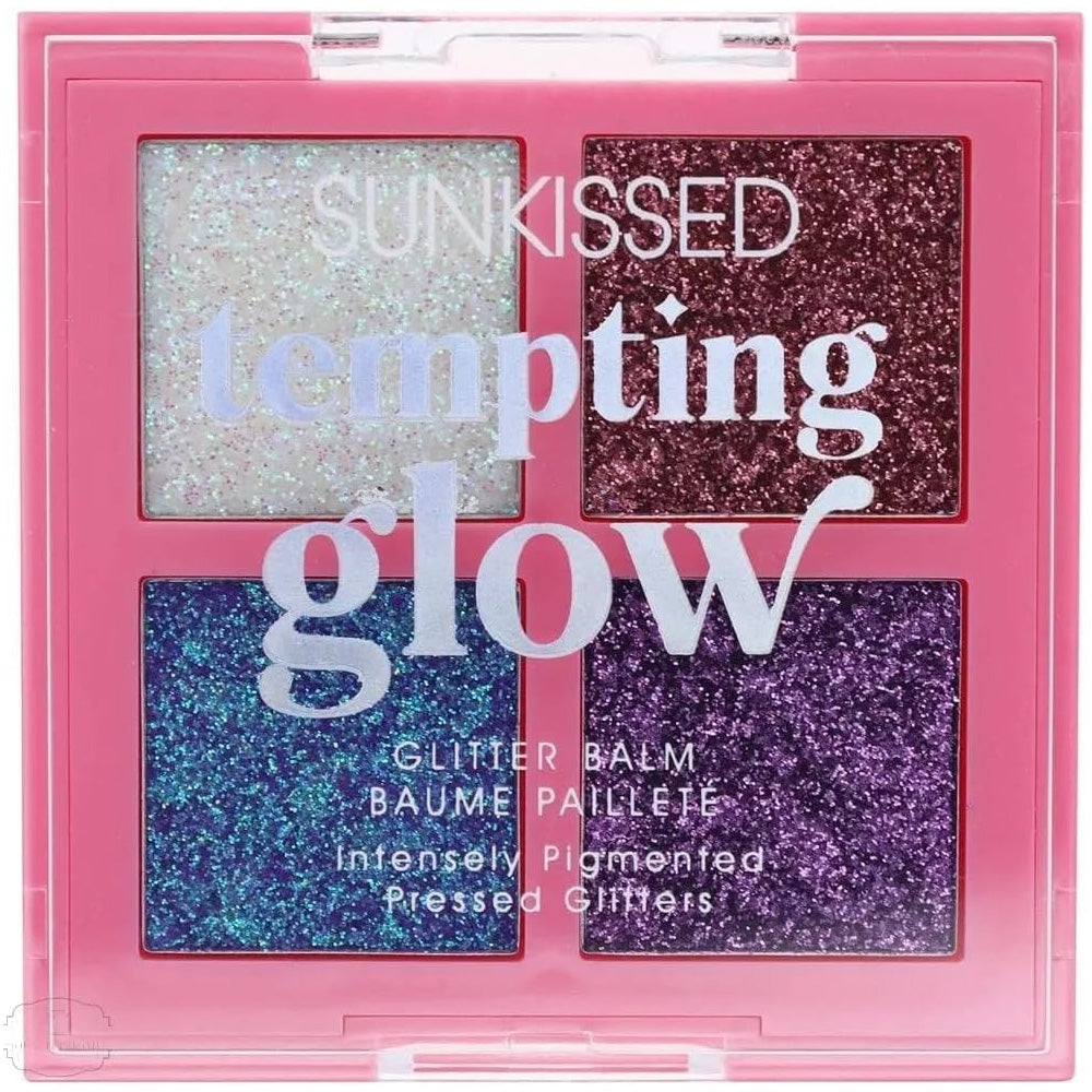 Sunkissed Pressed Glitter Palette - Tempting Glow
