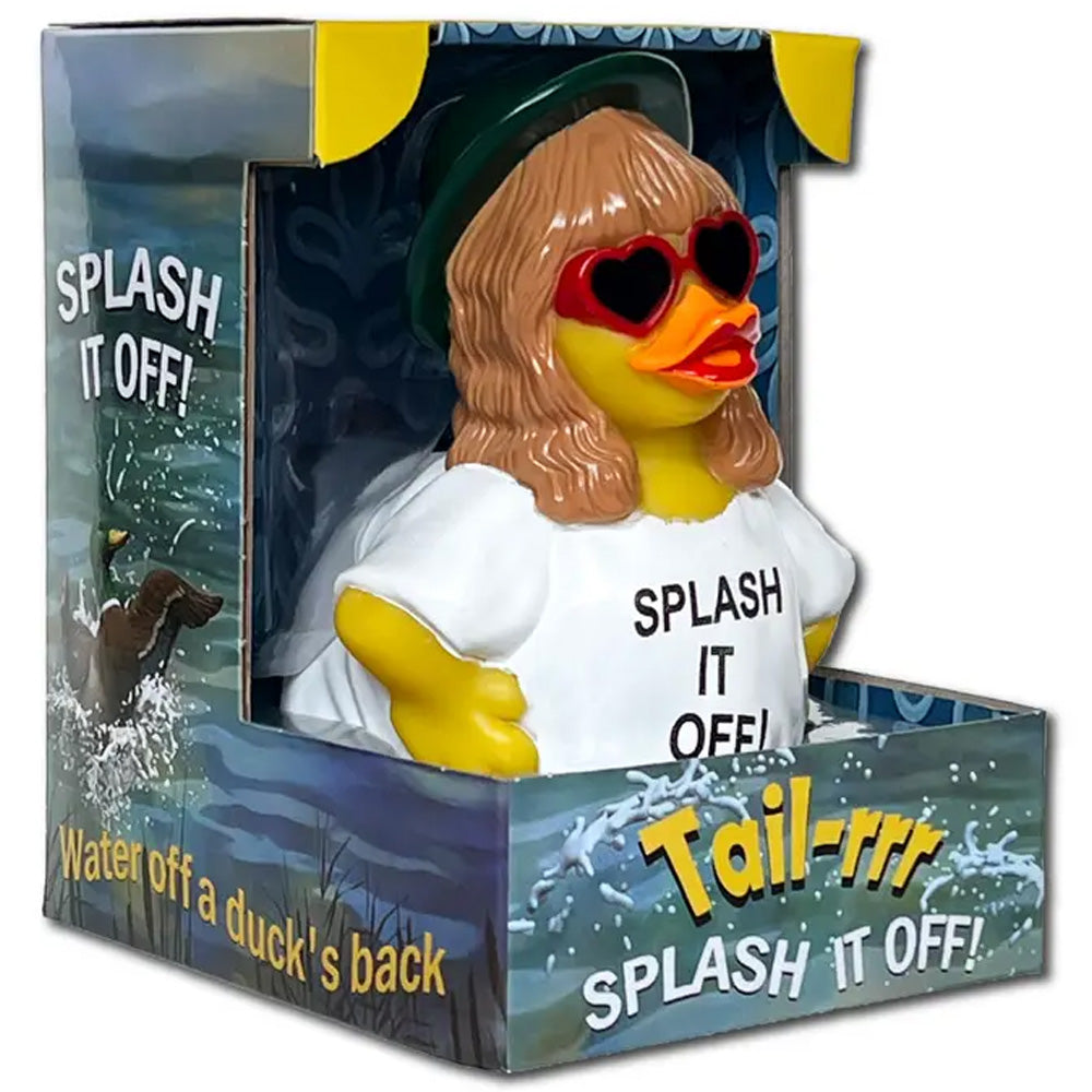 CelebriDucks - Taylor Swift / Tail-rrr Splash It Off! Boxed Rubber Duck