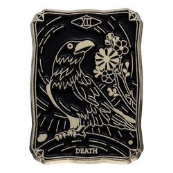 Image of Tarot - Death Metal & Enamel Pin