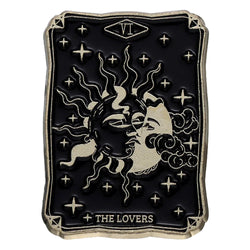 Image of Tarot - The Lovers Metal & Enamel Pin