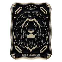 Image of Tarot - The Strength Metal & Enamel Pin