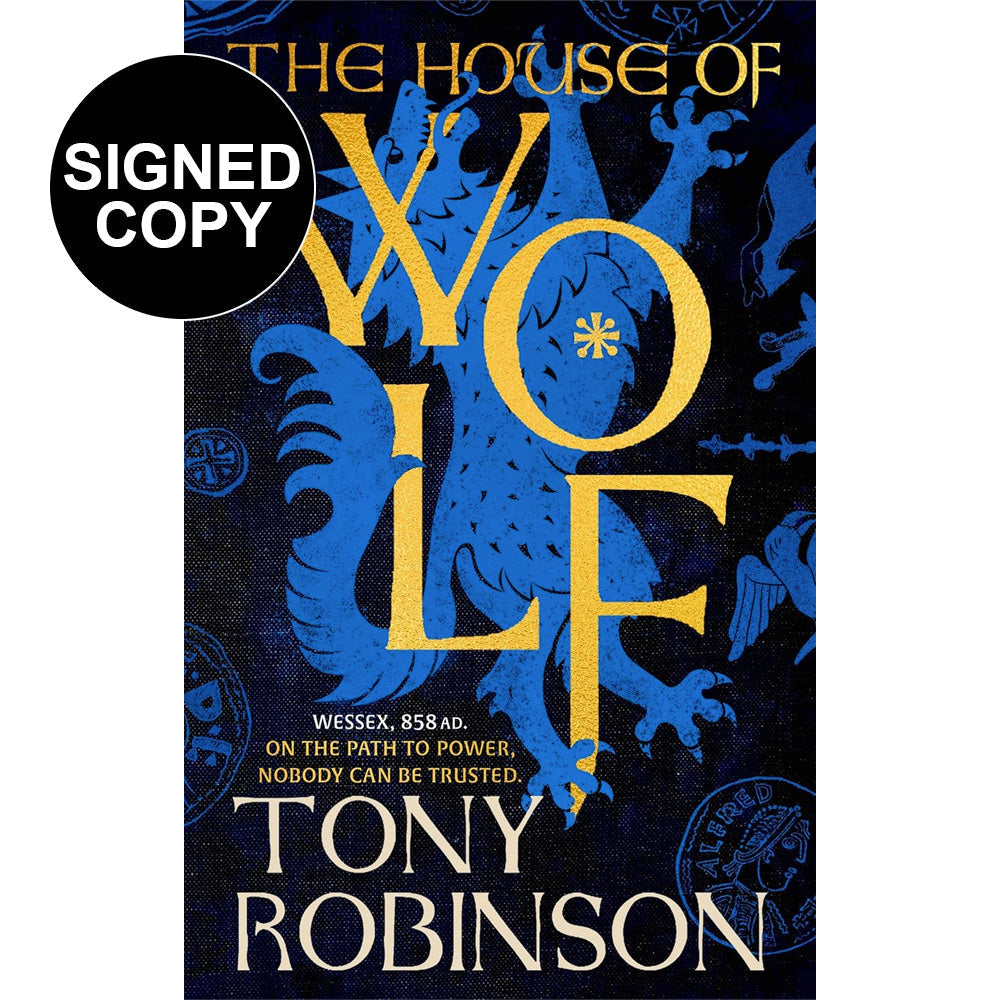 Tony Robinson - The House Of Wolf (Signed Copy)