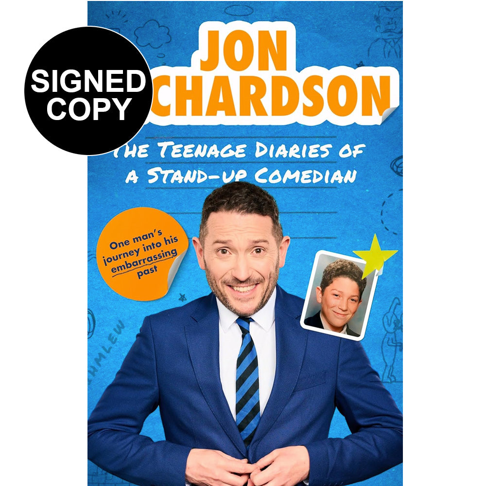 Jon Richardson -  The Teenage Diaries of a Stand-Up Comedian (Signed Copy)