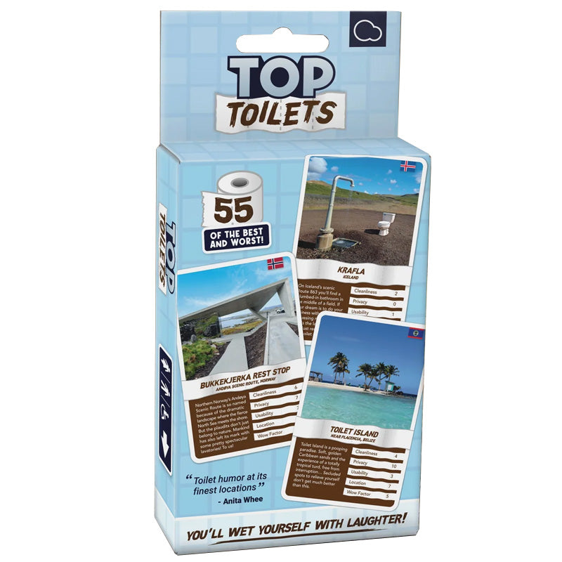 Top Toilets Card Game