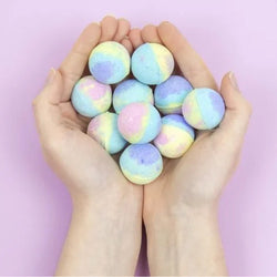Image of Unicorn Poo Bath Bombs