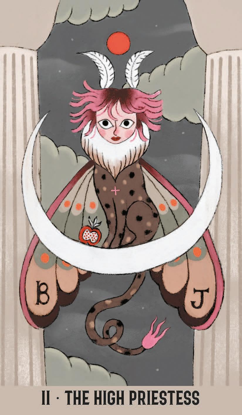 Wicked Moon Tarot Deck & Guidebook
