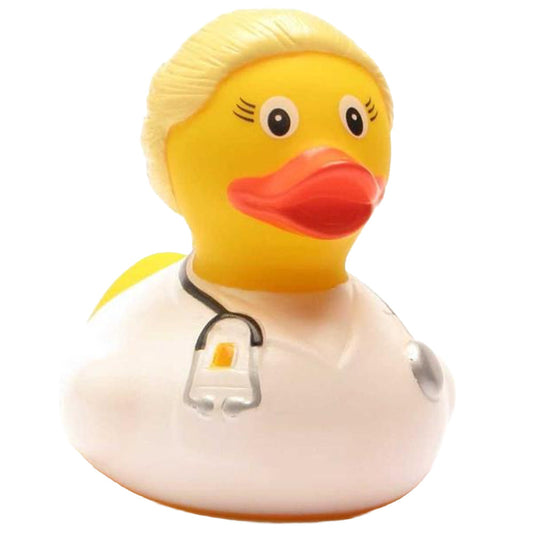 Rubber Duck - Doctor Female Blonde (Duckshop #7016)