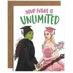 Image of Your Future Is Unlimited - Graduation Card