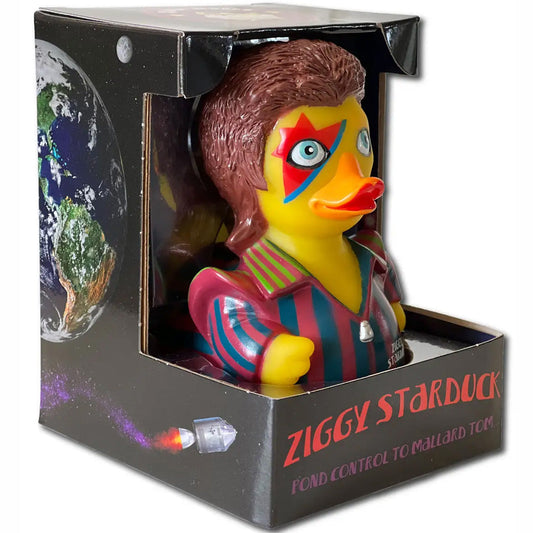 CelebriDucks - David Bowie / Ziggy Starduck Boxed Rubber Duck