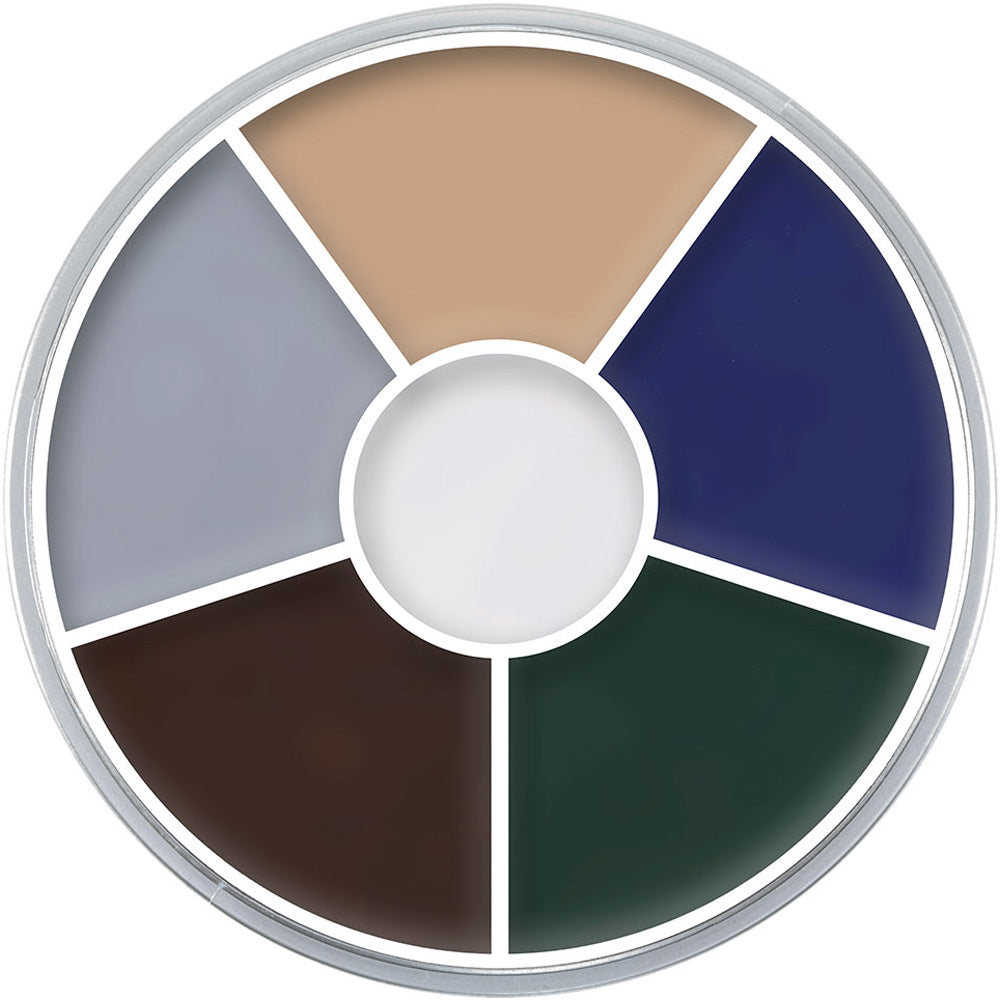 Kryolan Cream Colour Circle Wheel 30g - Zombie