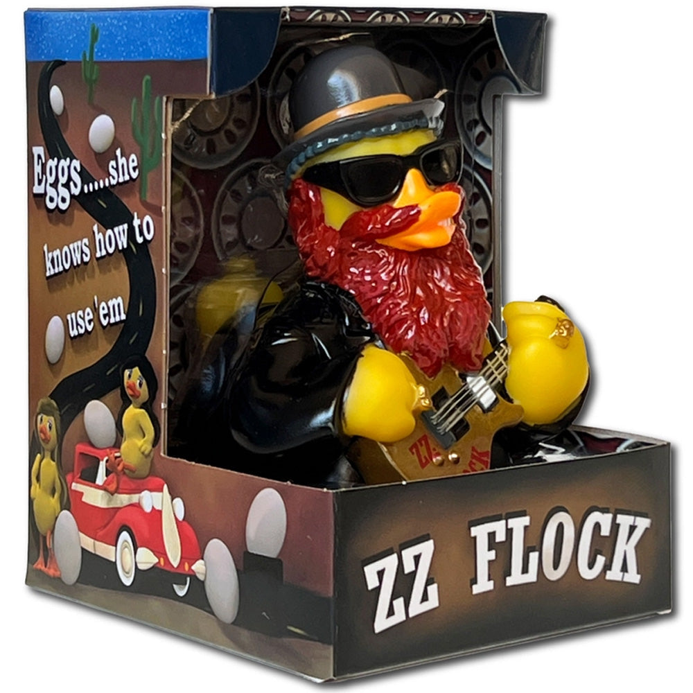 CelebriDucks - ZZ Top / ZZ Flock Boxed Rubber Duck
