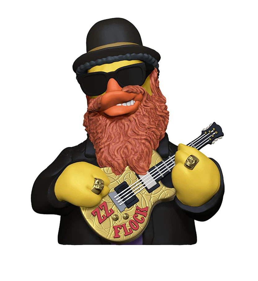 CelebriDucks - ZZ Top / ZZ Flock Boxed Rubber Duck